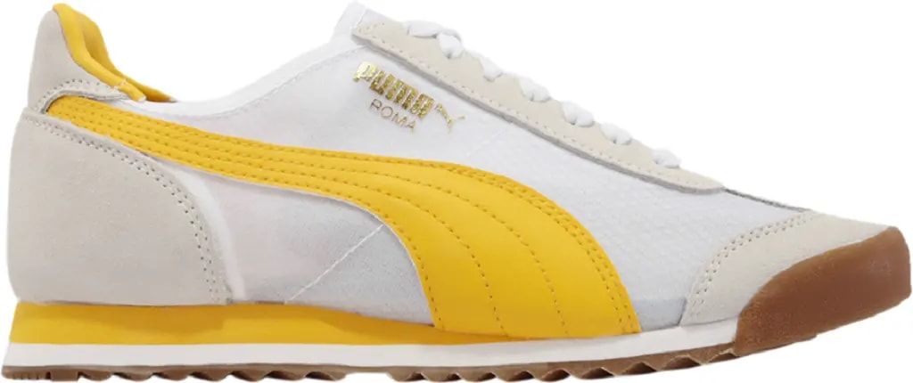 Giày Puma Roma OG 'White Yellow Gold' 387241-04 — kich-thuoc: 36