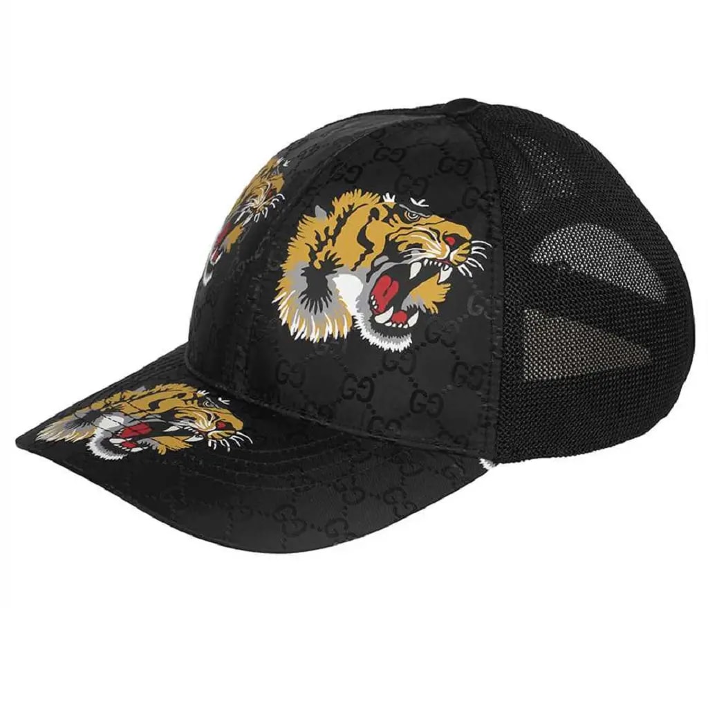 Mũ Gucci GG Baseball Hat 'Tiger' 707313-4HAQV-1060