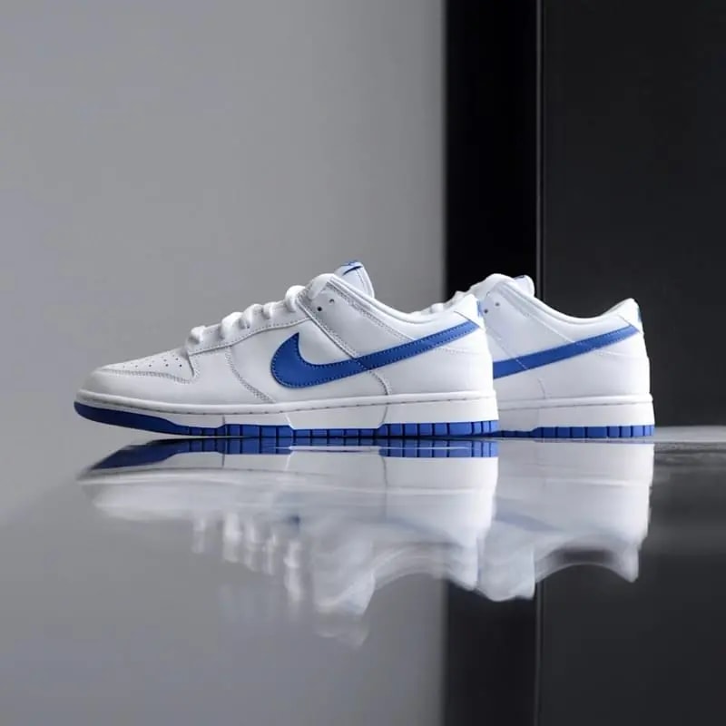 Giày Nike Dunk Low 'White Hyper Royal' DV0831-104 — ảnh 2