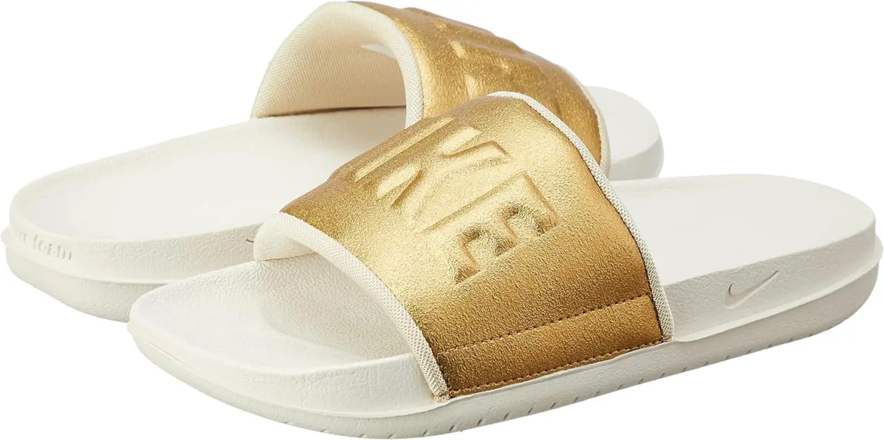 Dép Nike Unisex Offcourt Slides 'Gold' BQ4632-108 — ảnh 3