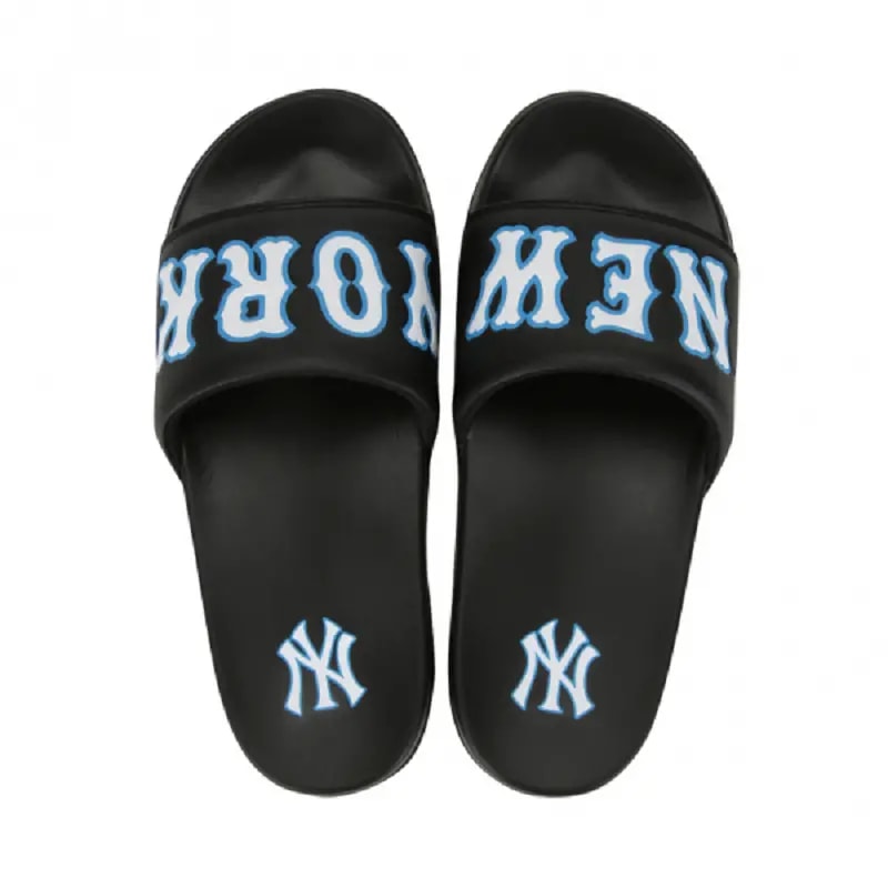 Dép MLB Mound City NY 'Black' 32SHHC011-50L — ảnh 3