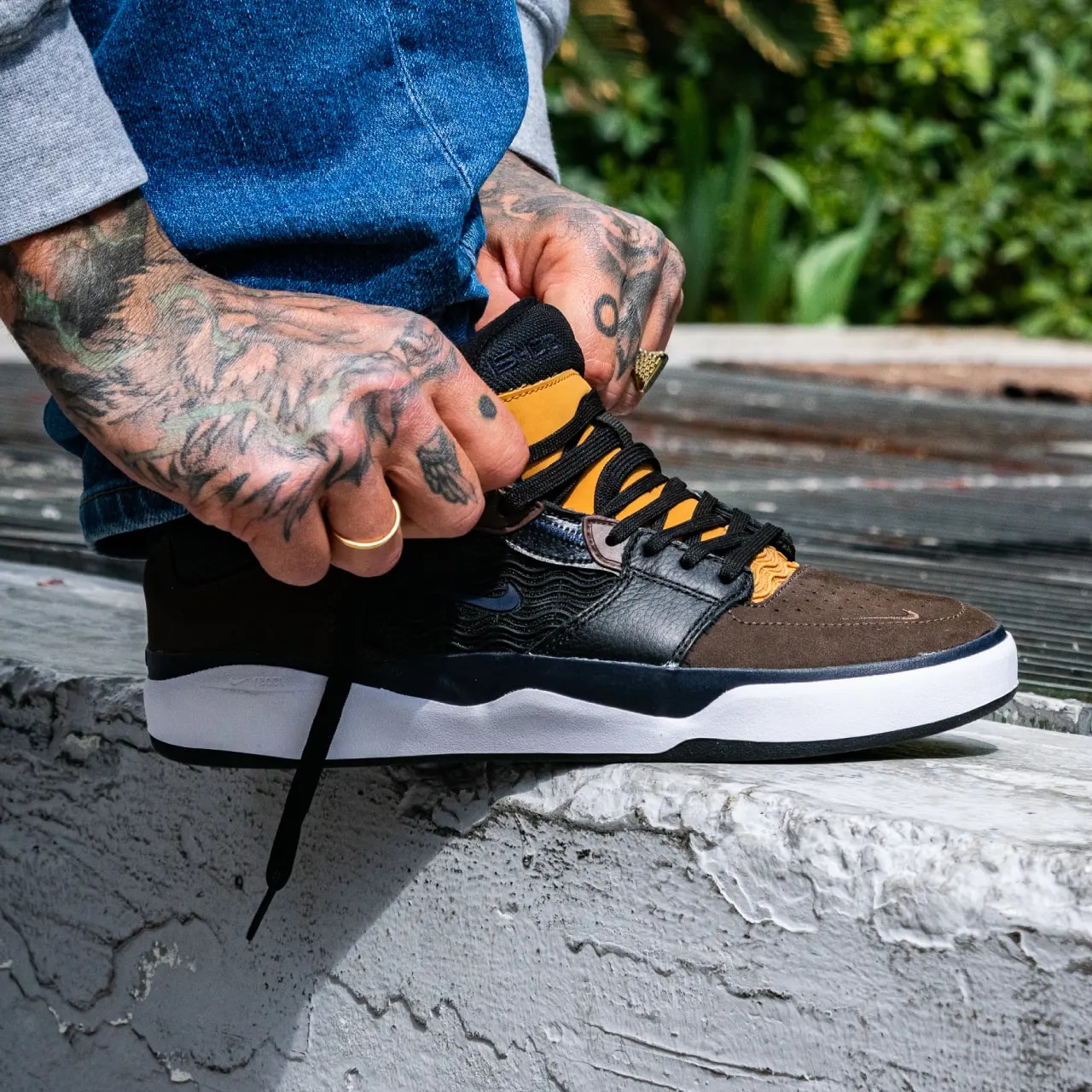 Giày Nike Ishod Wair Premium SB 'Baroque Brown' FD1144-200 — ảnh 2