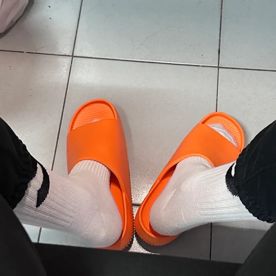 Dép Nike Calm 'Bright Mandarin' FD4116-800 — ảnh 4