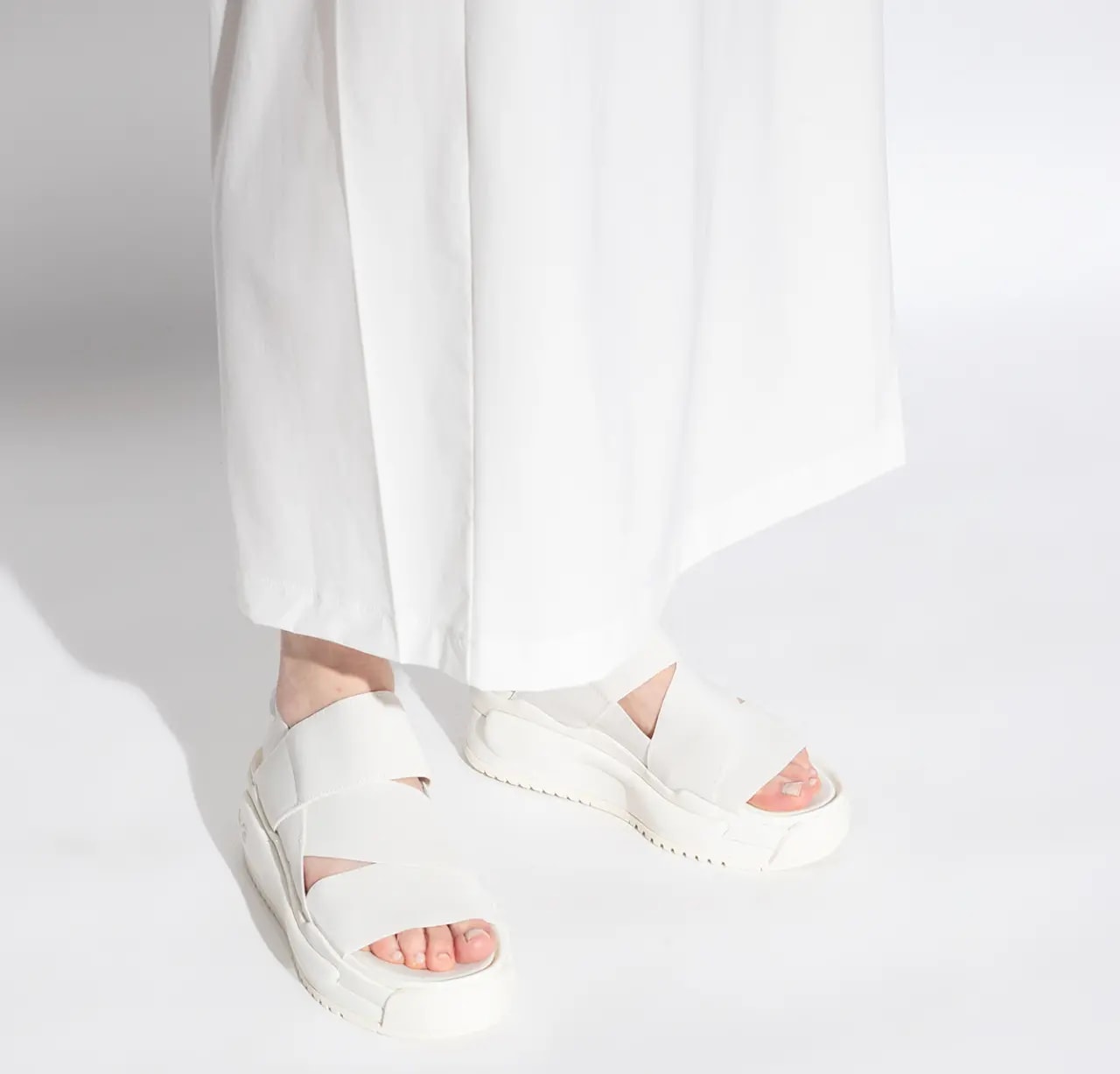 Dép Adidas Y-3 Rivalry Sandals 'White' FZ6400 — ảnh 2