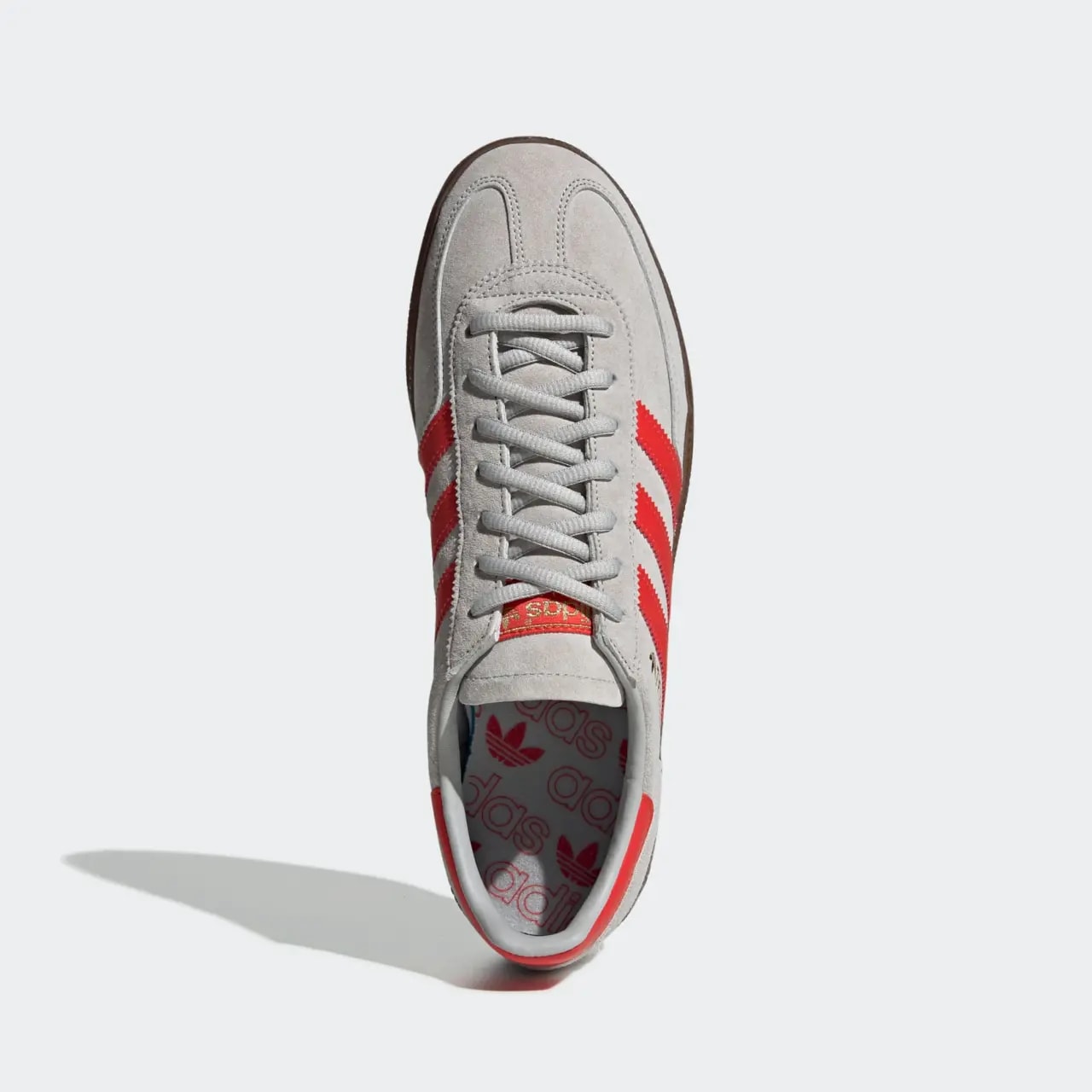 Giày Adidas Handball Spezial 'Grey Hi-Res Red' EF5747 — ảnh 2
