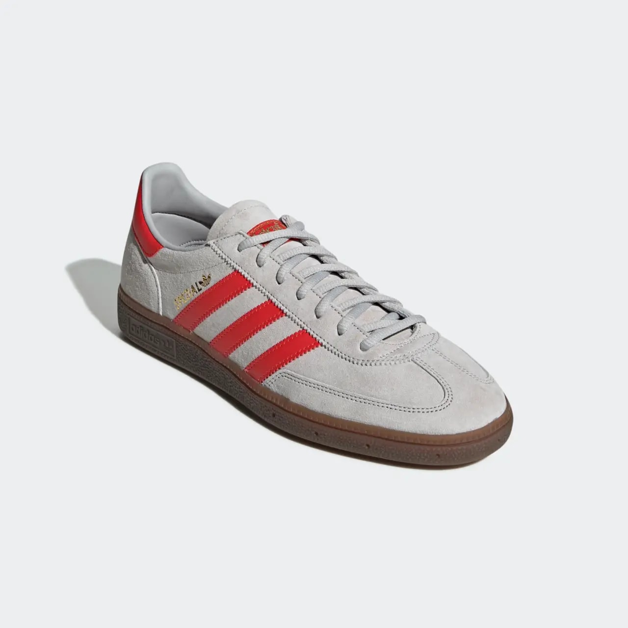 Giày Adidas Handball Spezial 'Grey Hi-Res Red' EF5747 — ảnh 3