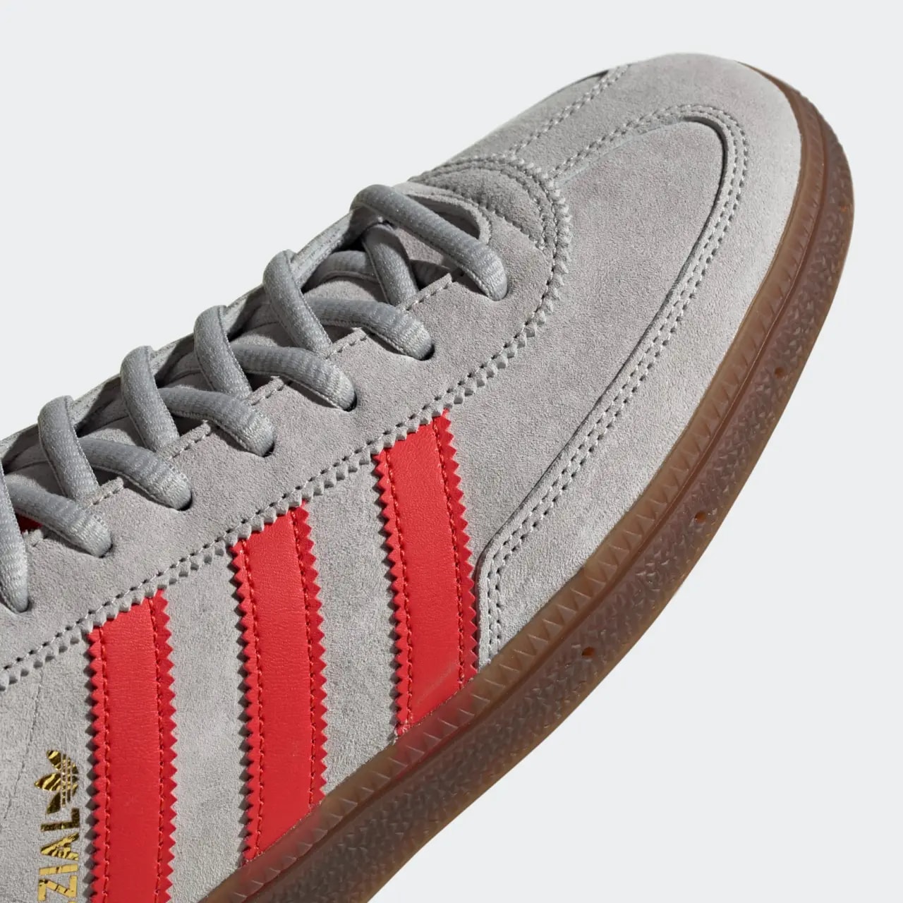 Giày Adidas Handball Spezial 'Grey Hi-Res Red' EF5747 — ảnh 5