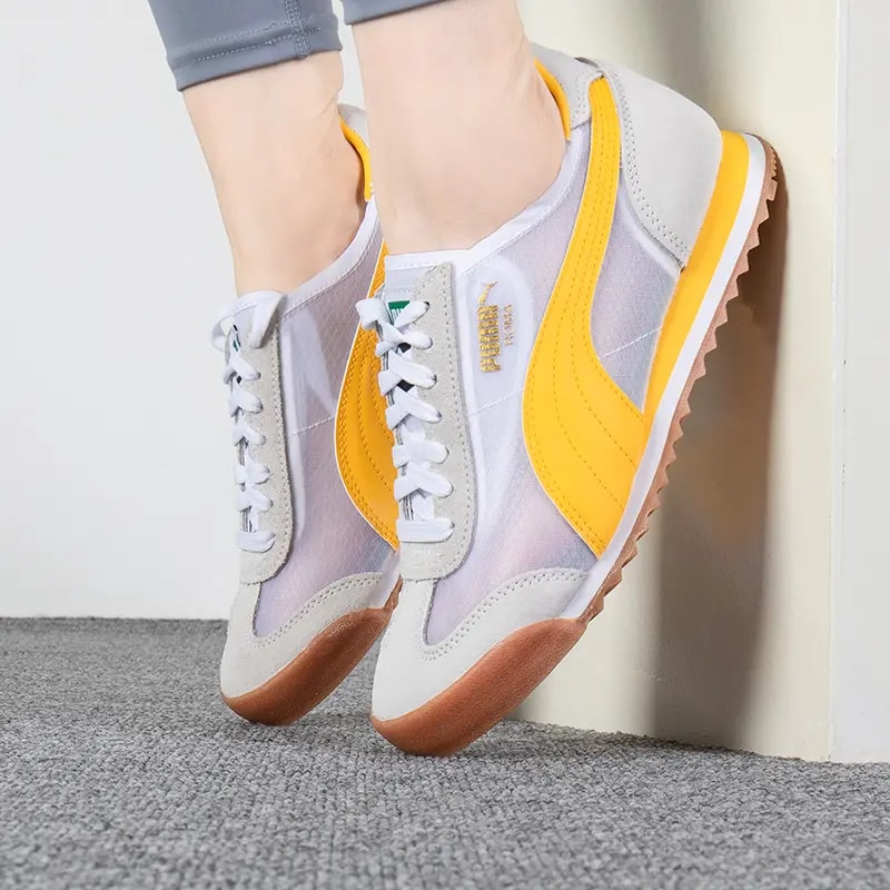 Giày Puma Roma OG 'White Yellow Gold' 387241-04 — ảnh 4
