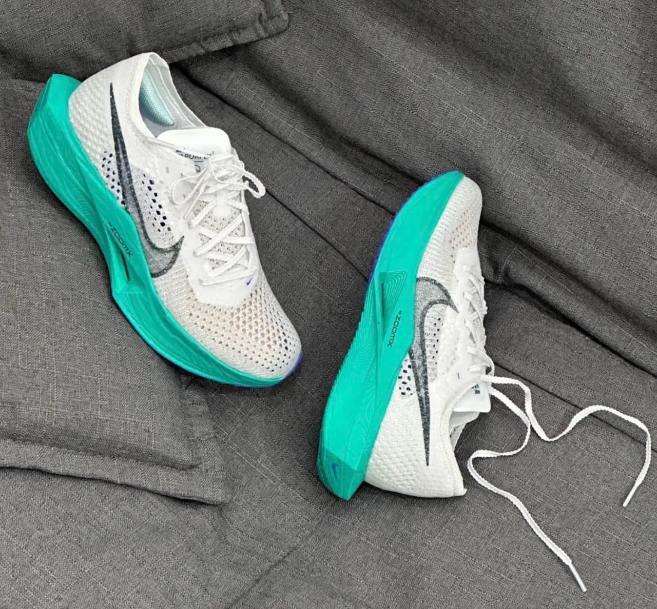 Giày Nike ZoomX VaporFly Next% 3 'White Jade Ice' DV4129-102 — ảnh 5