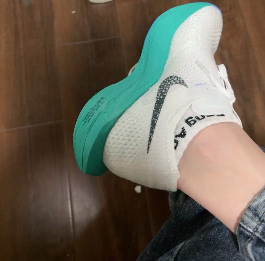Giày Nike ZoomX VaporFly Next% 3 'White Jade Ice' DV4129-102 — ảnh 3
