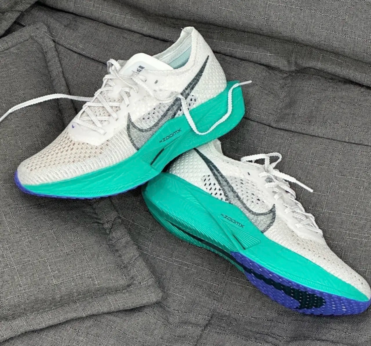 Giày Nike ZoomX VaporFly Next% 3 'White Jade Ice' DV4129-102 — ảnh 4