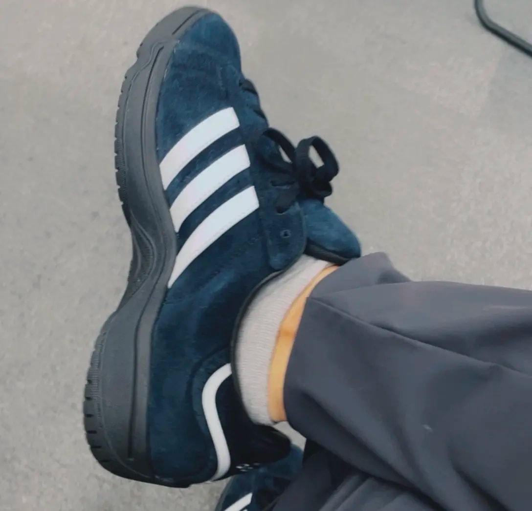 Giày Adidas Originals Campus Supreme 'Black White' IF5902 — ảnh 4