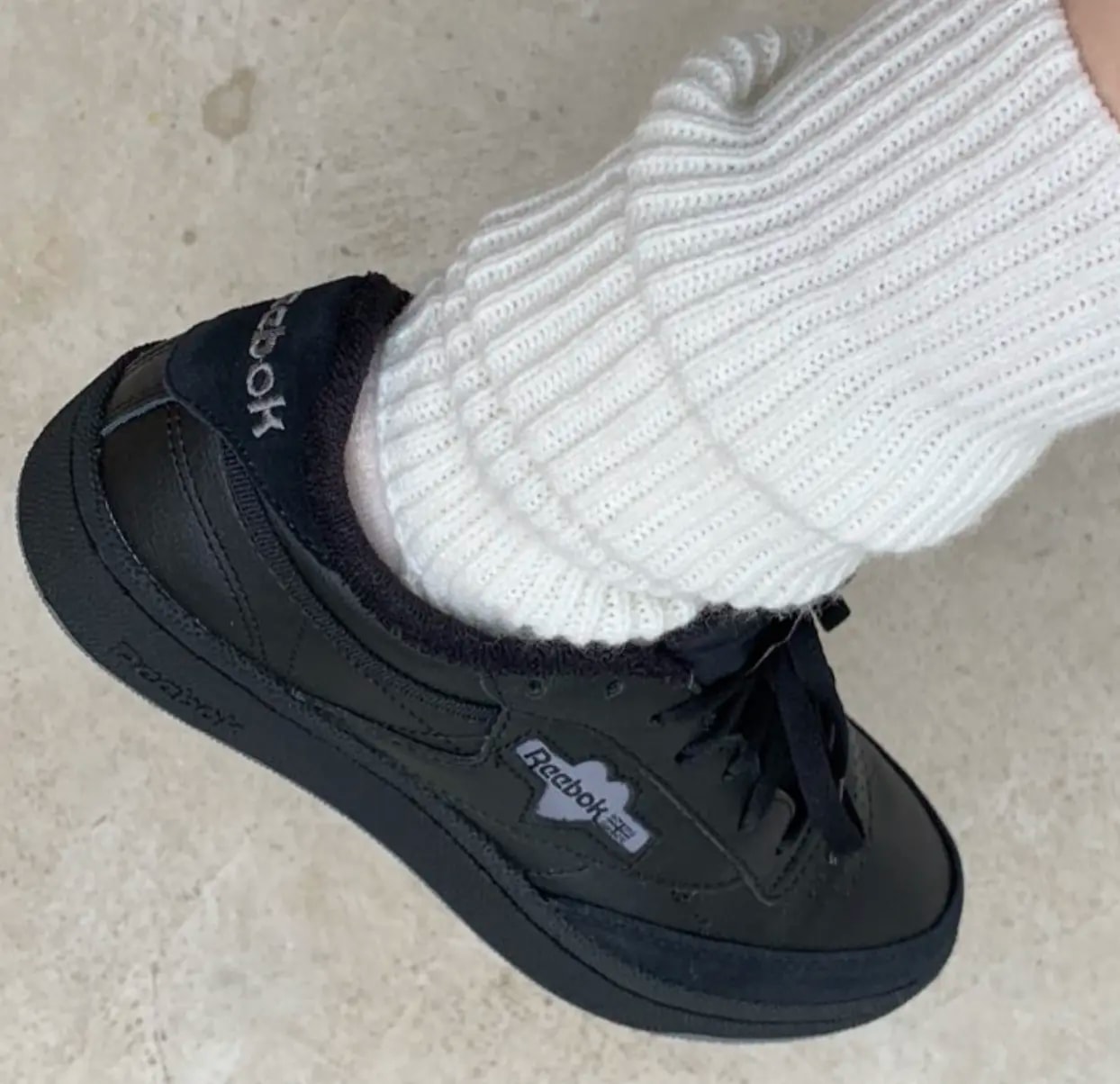 Giày Reebok Club C 85 'Black' GV6984 — ảnh 5