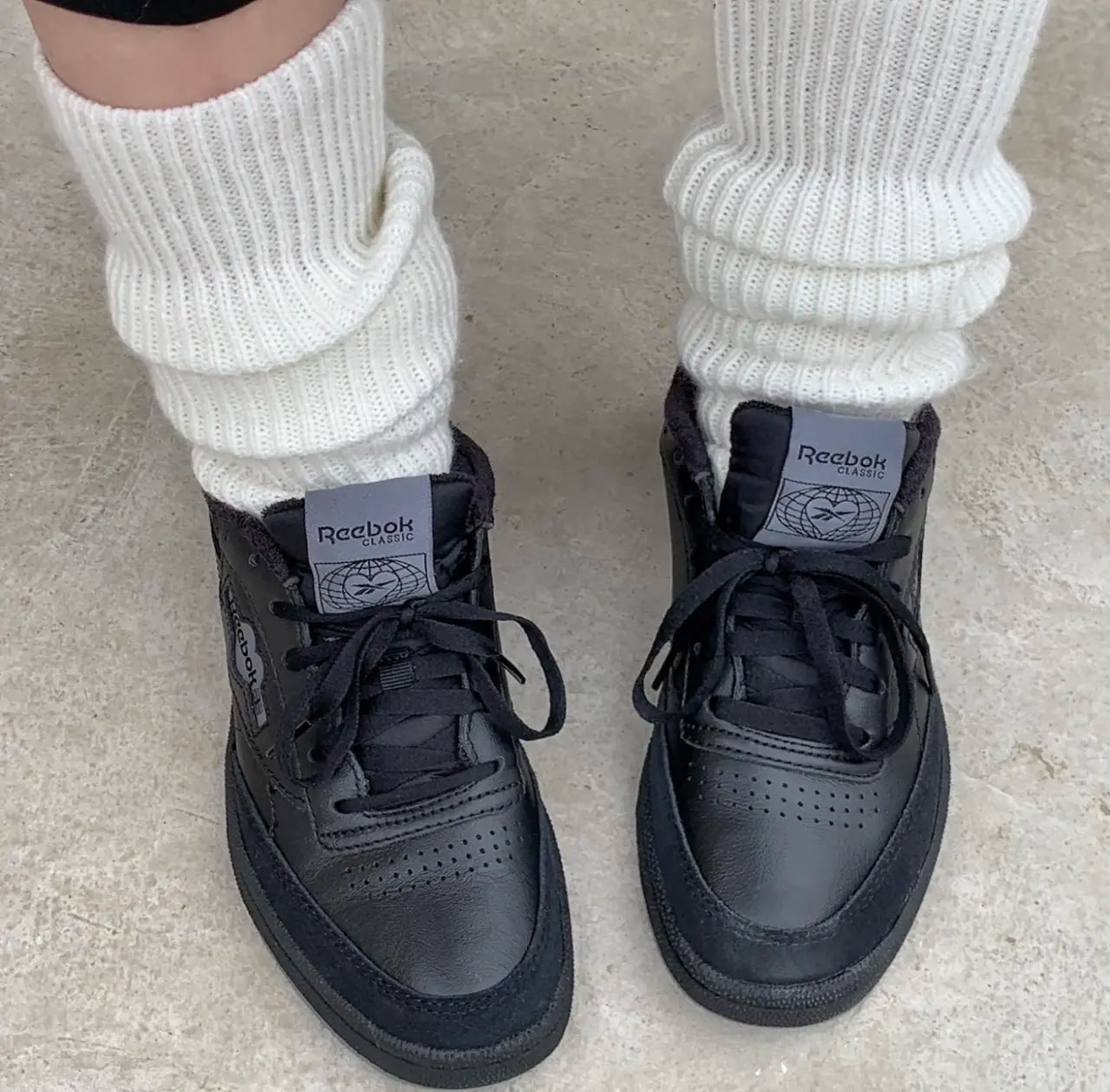 Giày Reebok Club C 85 'Black' GV6984 — ảnh 3