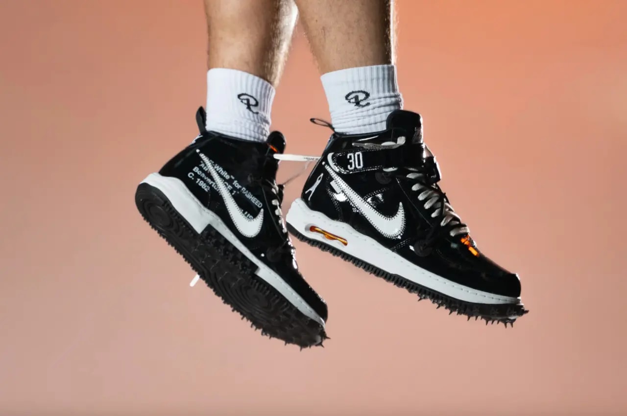 Giày Nike Air Force 1 Mid SP 'Off-White Sheed' DR0500-001 — ảnh 3