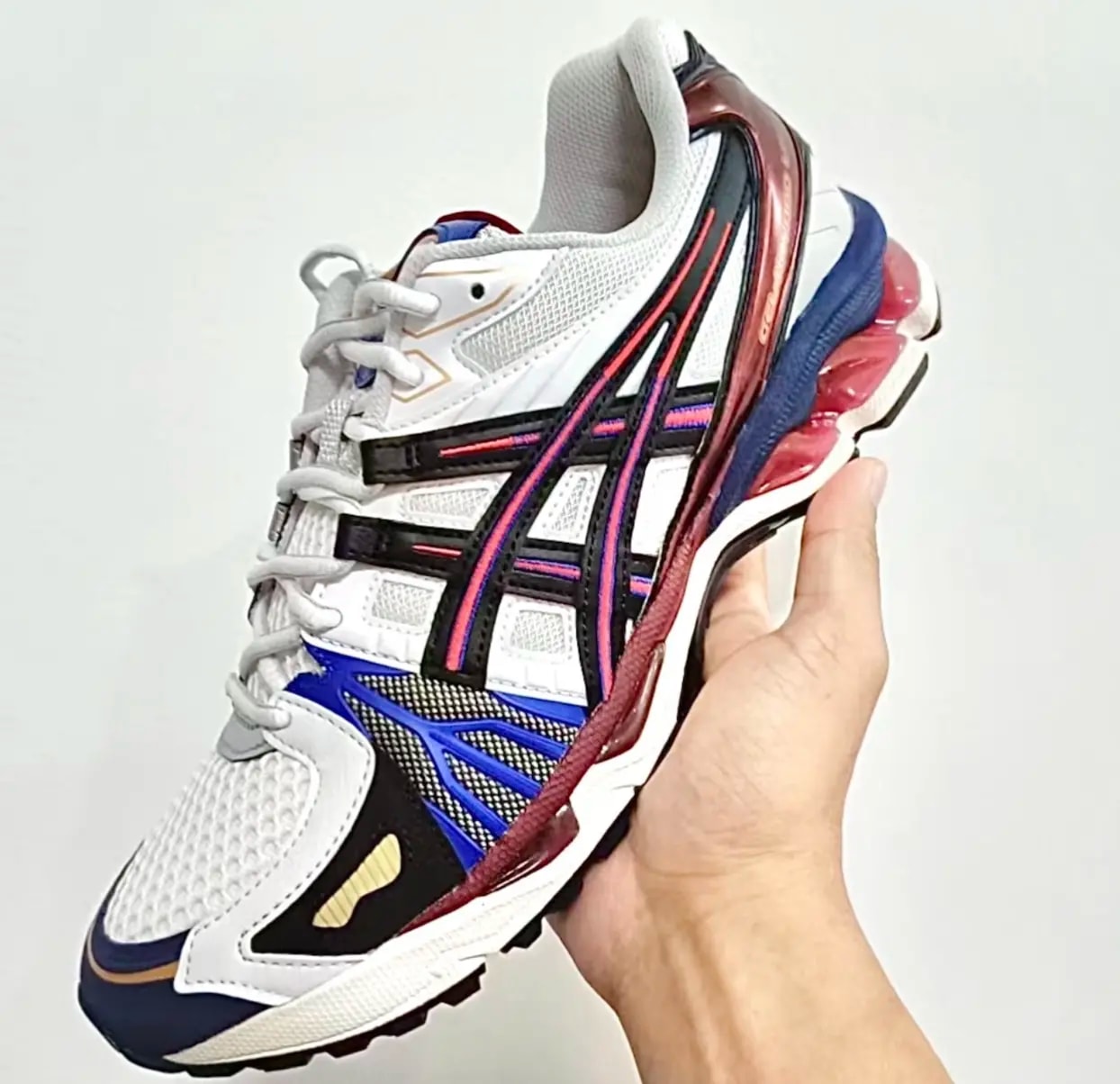 Giày Asics Gel Kayano Legacy 'White Blue Red' 1203A325-100 — ảnh 5