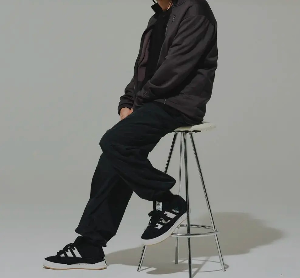 Giày Adidas Originals Adimatic Mid Atmos 'OG Black' IF6289 — ảnh 4
