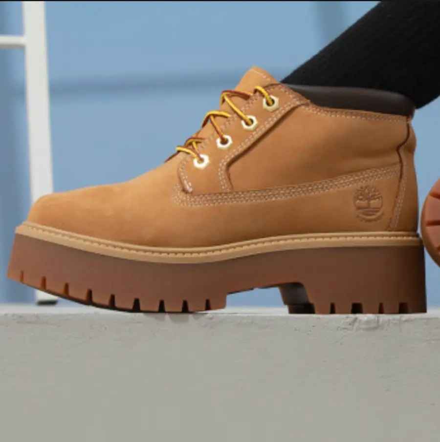 Giày Timberland Premium Platform Waterproof 'Brown' A5RF9 — ảnh 3