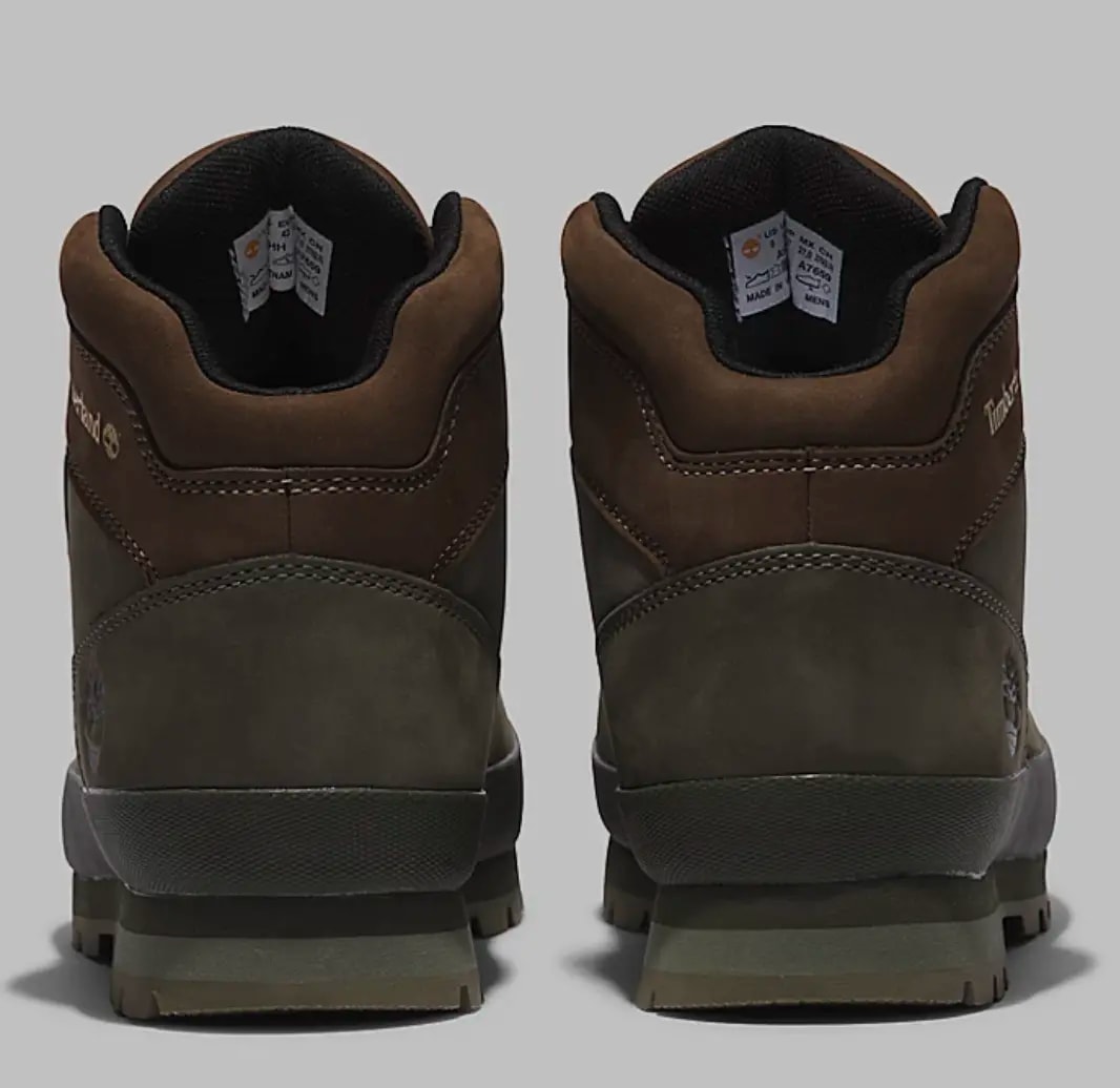 Giày Timberland  Euro Hiker Leather Boot 'Brown Olive' A5ZHHA58 — ảnh 5