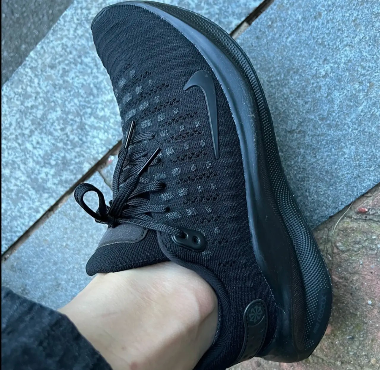 Giày Nike ReactX Infinity Run 4 'Black Anthracite' DR2665-004 — ảnh 3