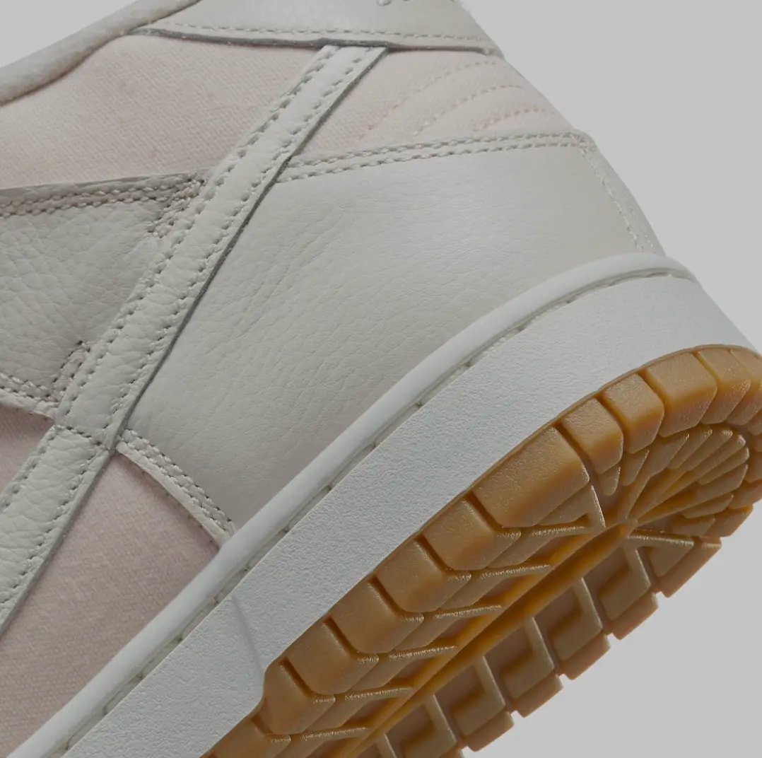 Giày Nike Dunk Mid 'Light Orewood Brown Gum' DZ2533-100 — ảnh 3
