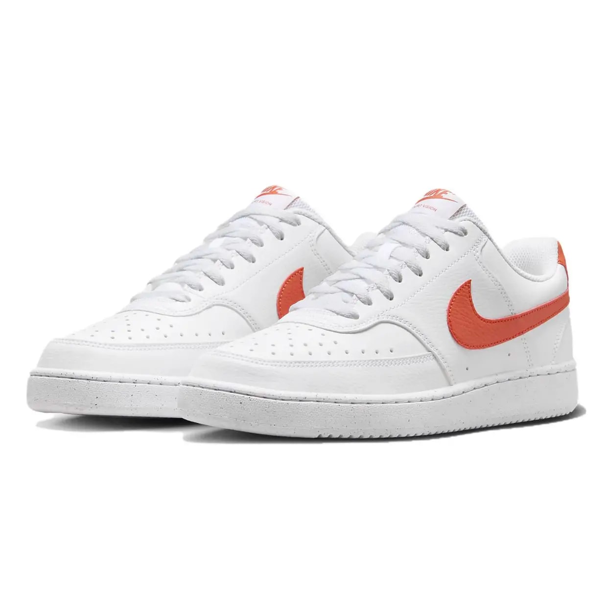 Giày Nike Court Vision Low Next Nature 'White Red' DH2987-108 — ảnh 2