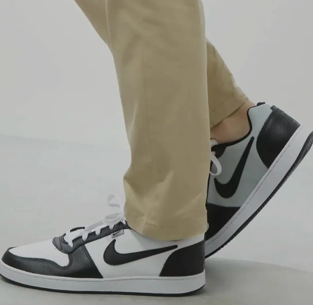 Giày Nike Ebernon Low Premium 'White Black' AQ1774-102 — ảnh 2