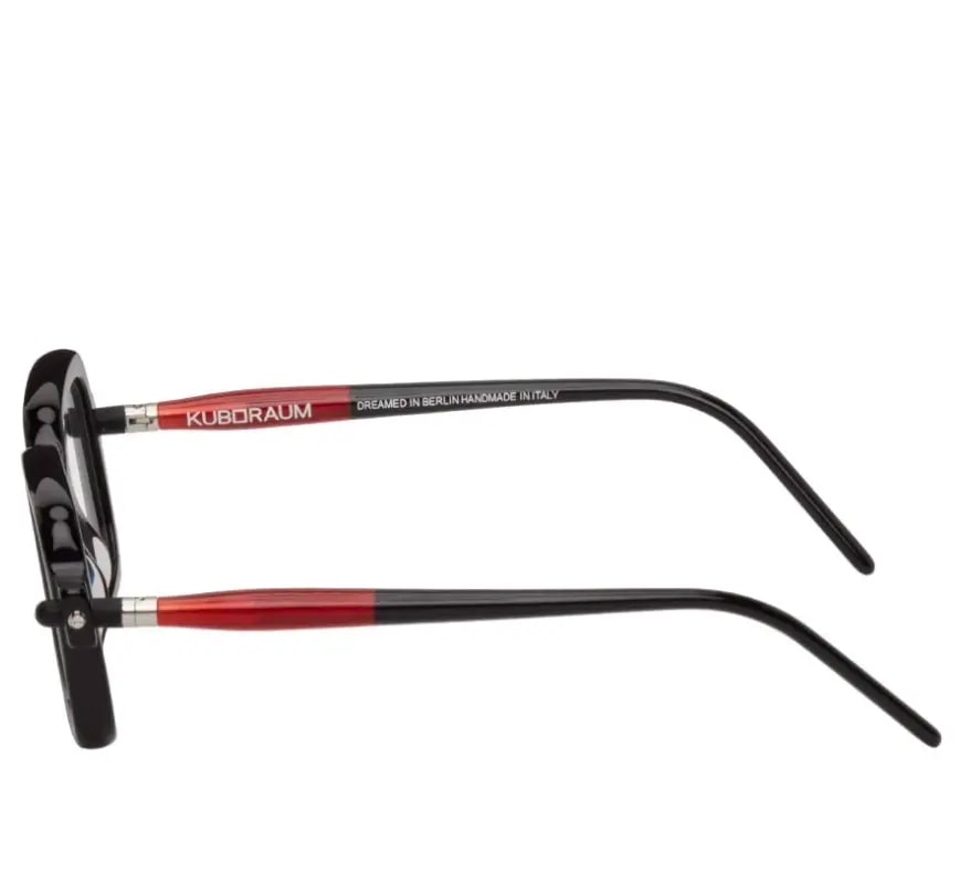 Kính Kuboraum P2 'Black Shine Red' — ảnh 3