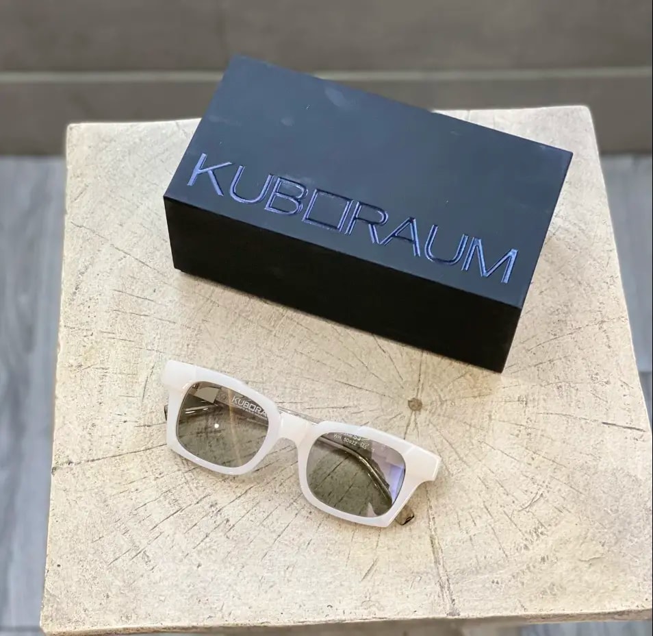 Kính Kuboraum S3 Sunglasses 'White' — ảnh 2