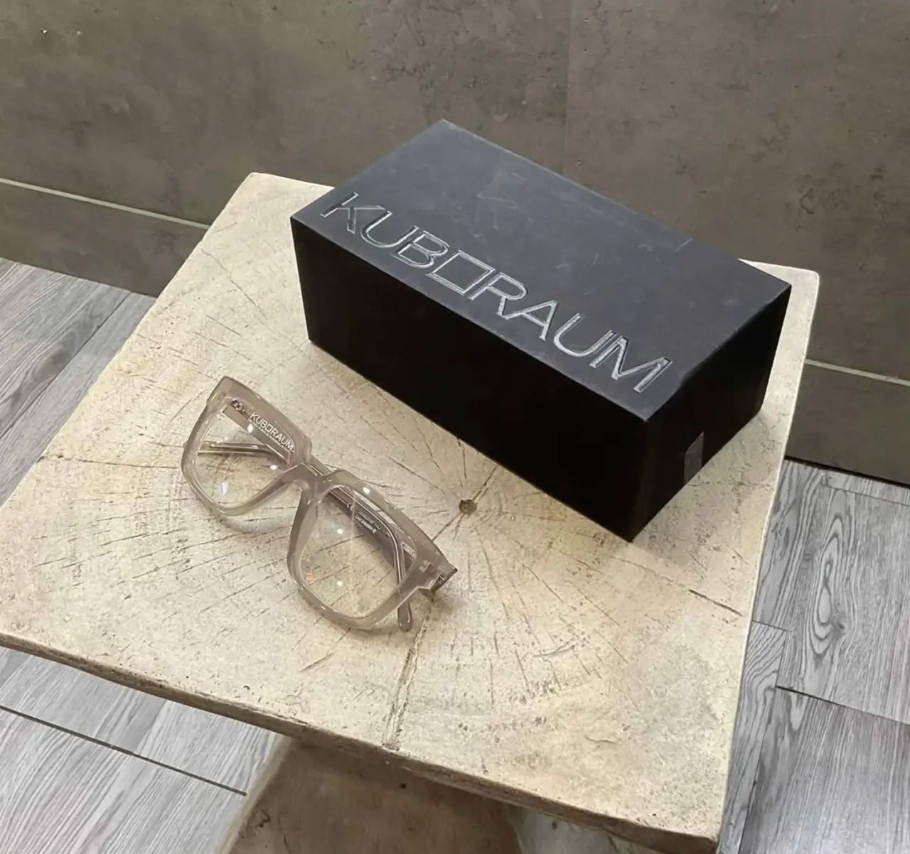 Kính Kuboraum K3 Glasses 'Grey' — ảnh 2