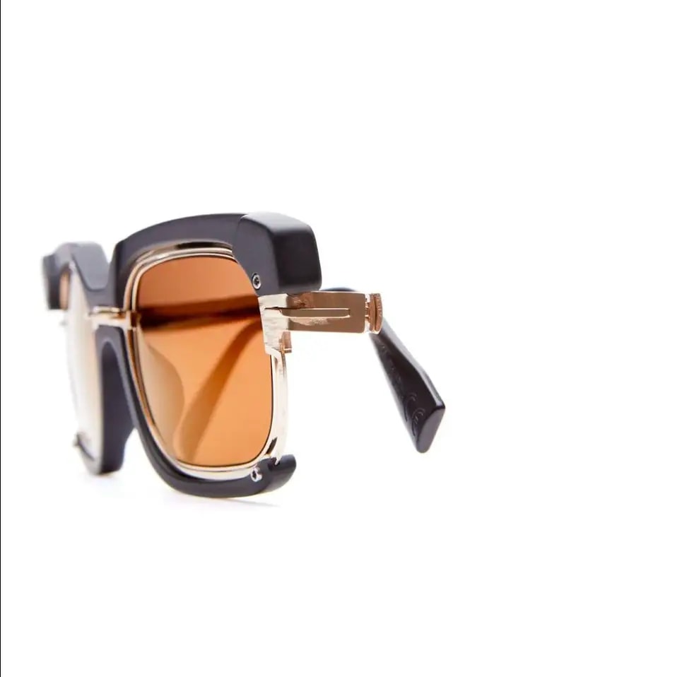 Kính Kuboraum H91 Sunglasses 'Black Matte Rose Gold' — ảnh 5
