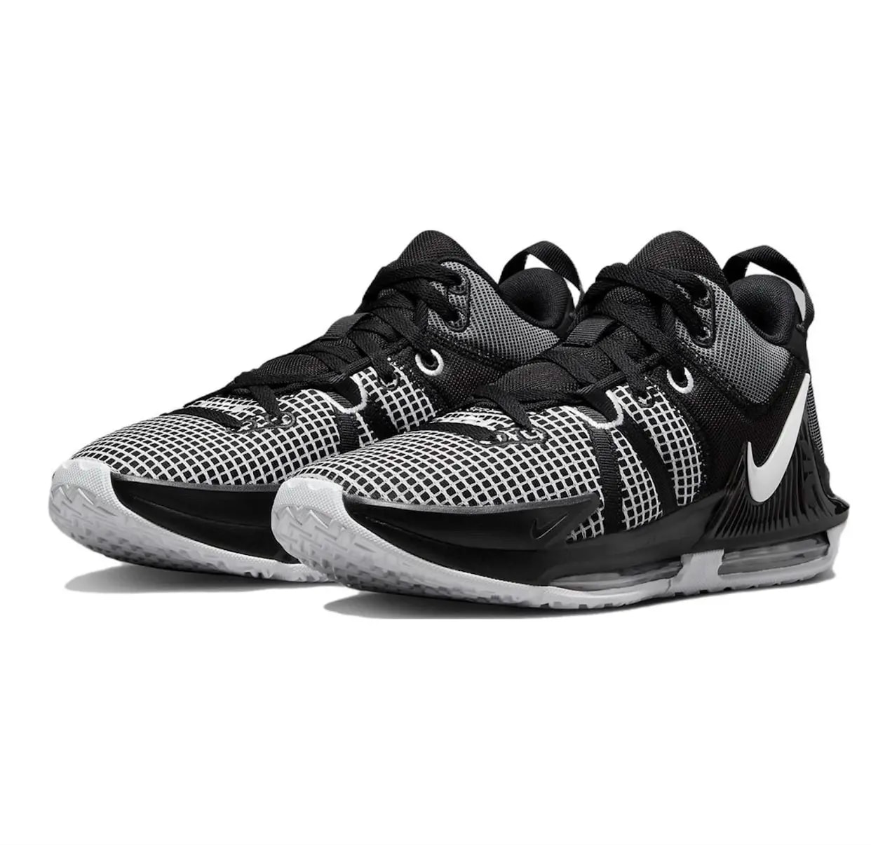 Giày Nike LeBron Witness 7 TB 'Black White' DZ3299-001 — ảnh 3