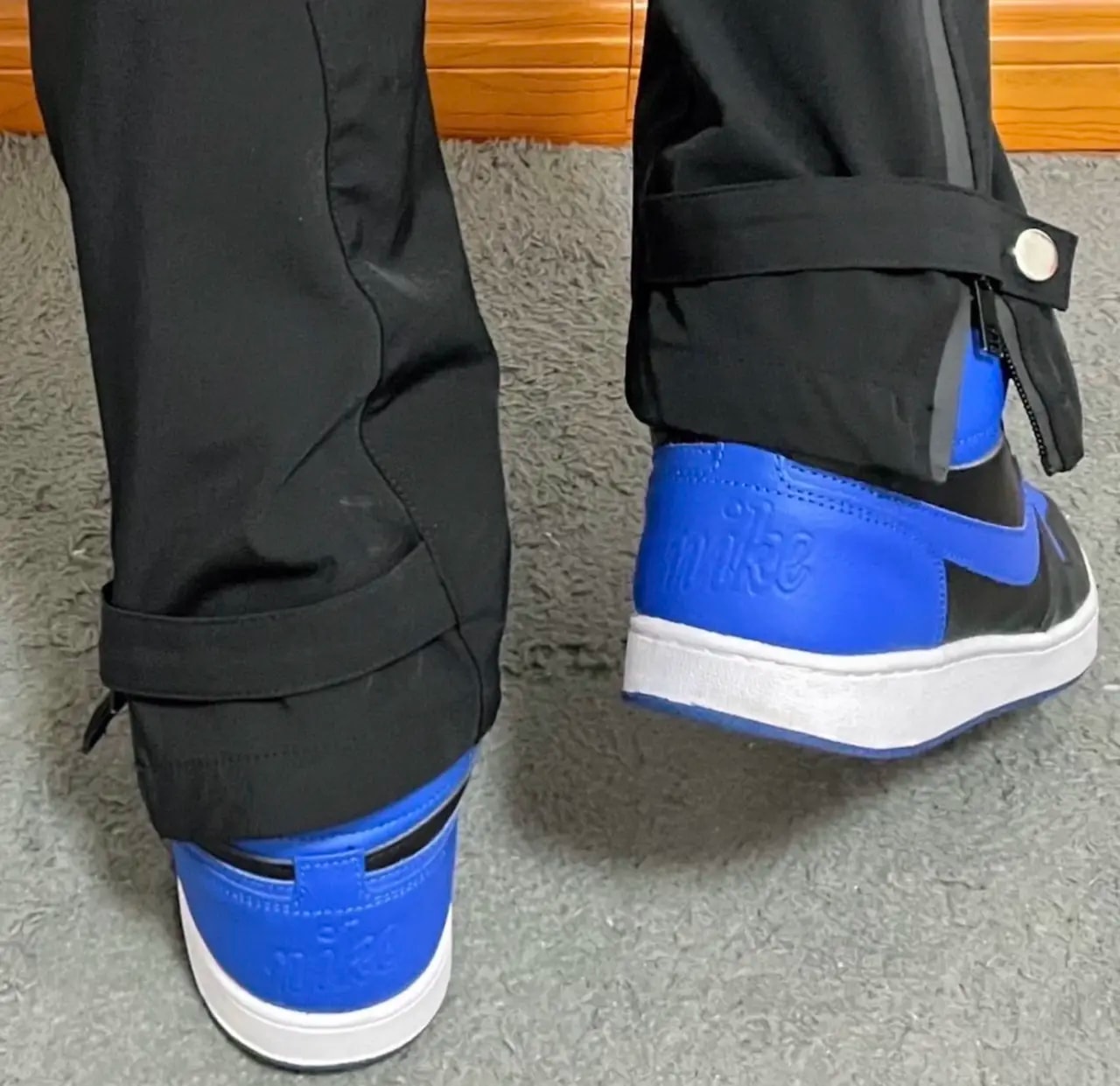 Giày Nike Ebernon Mid 'Black Game Royal' AQ1773-001 — ảnh 4