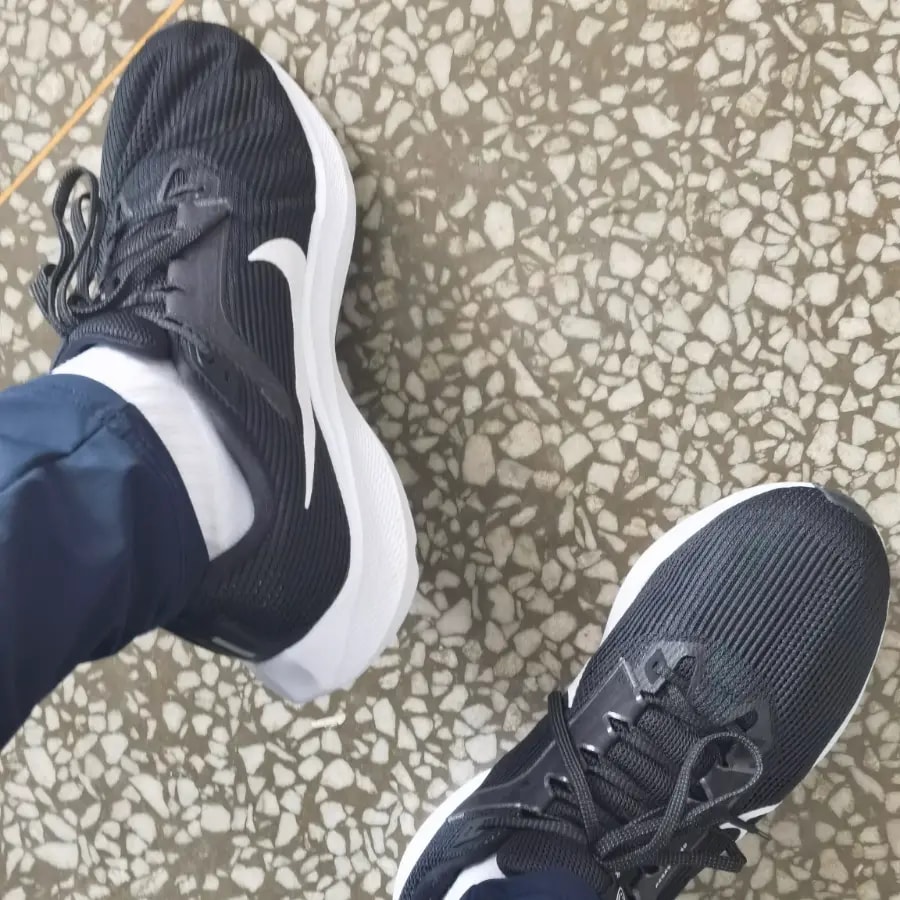 Giày Nike Air Zoom Pegasus 40 Wide 'Black White' DV7480-001 — ảnh 3