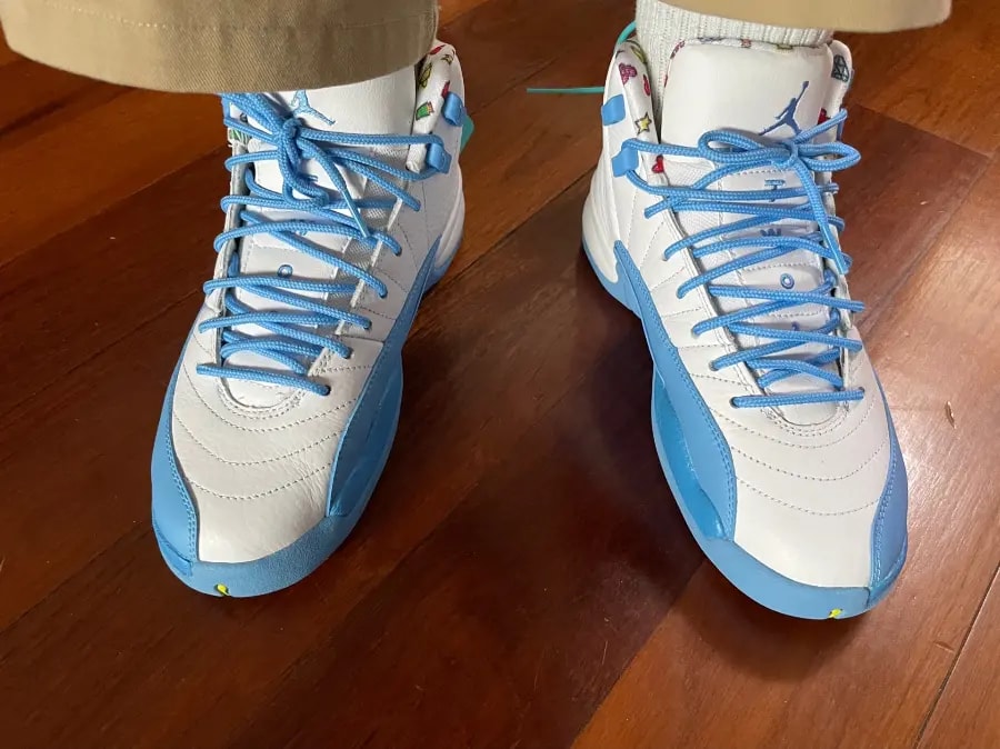 Giày Nike Air Jordan 12 Retro GS 'Emoji' DQ4365-114 — ảnh 4