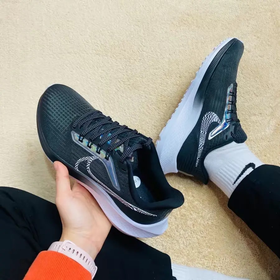 Giày Nike Air Zoom Pegasus 39 'Black Zebra' DR9619-001 — ảnh 4