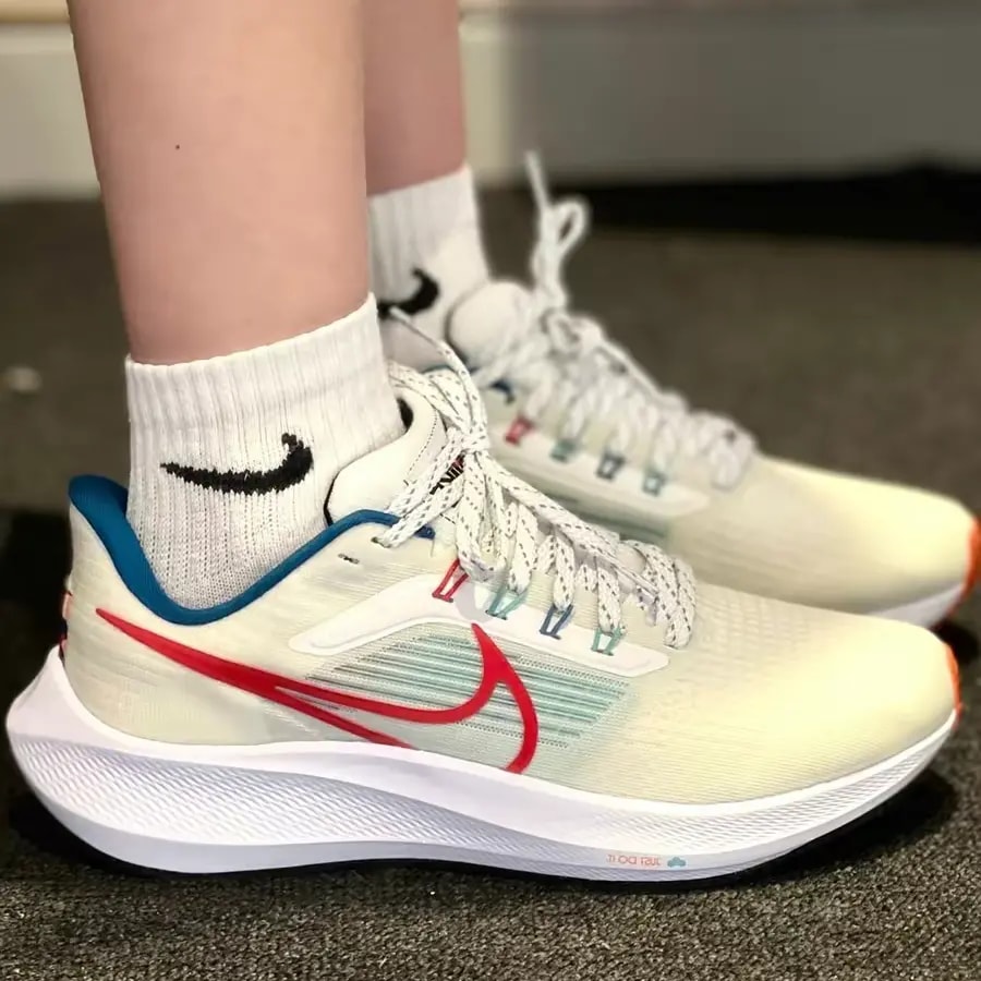 Giày Nike Air Zoom Pegasus 39 'White Red Teal' FD4322-161 — ảnh 5