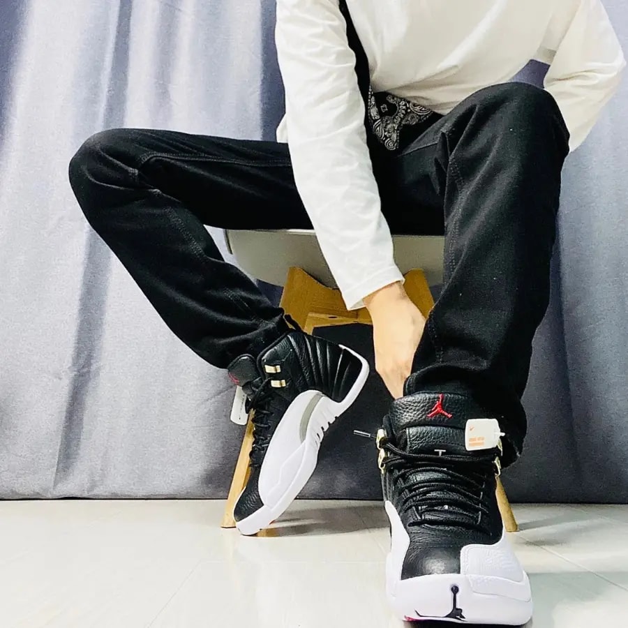 Giày Nike Air Jordan 12 Retro GS 'Playoff' 153265-006 — ảnh 4