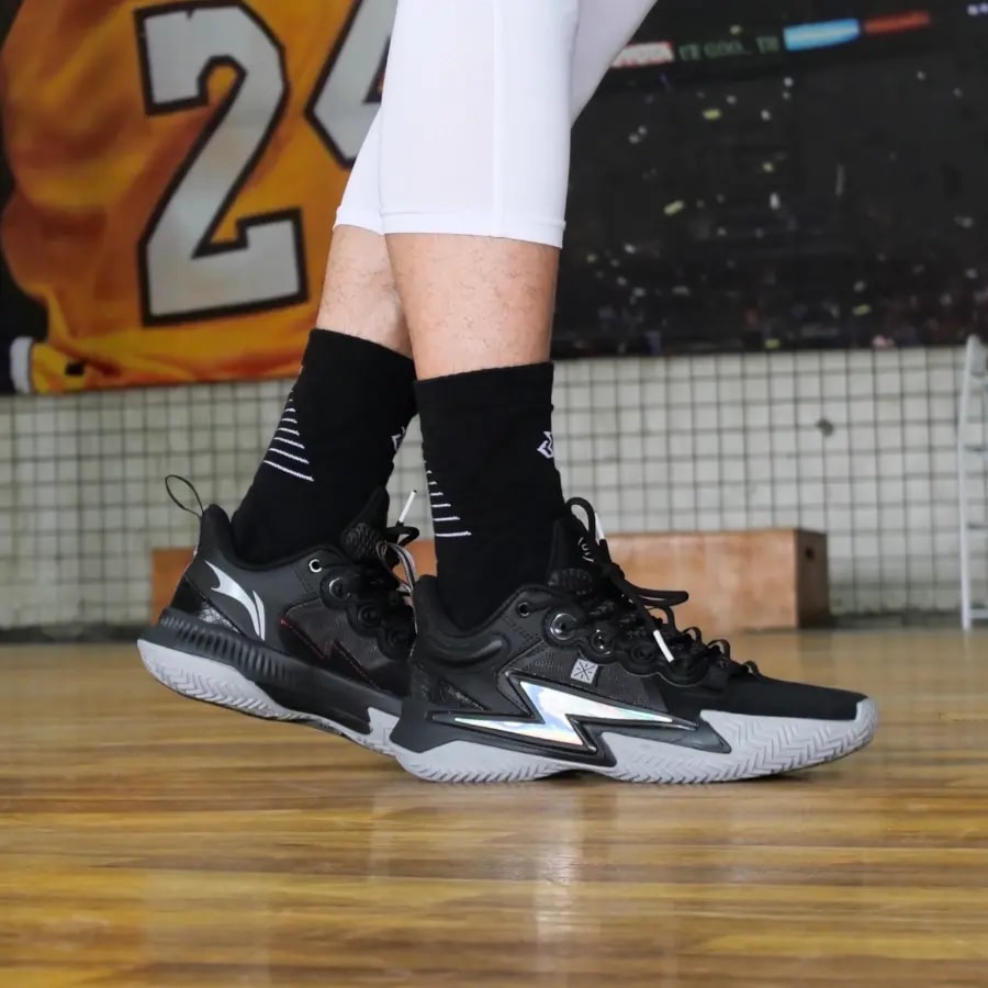 Giày LiNing Wade Son Of Flash 'Black' ABPT019-7 — ảnh 4