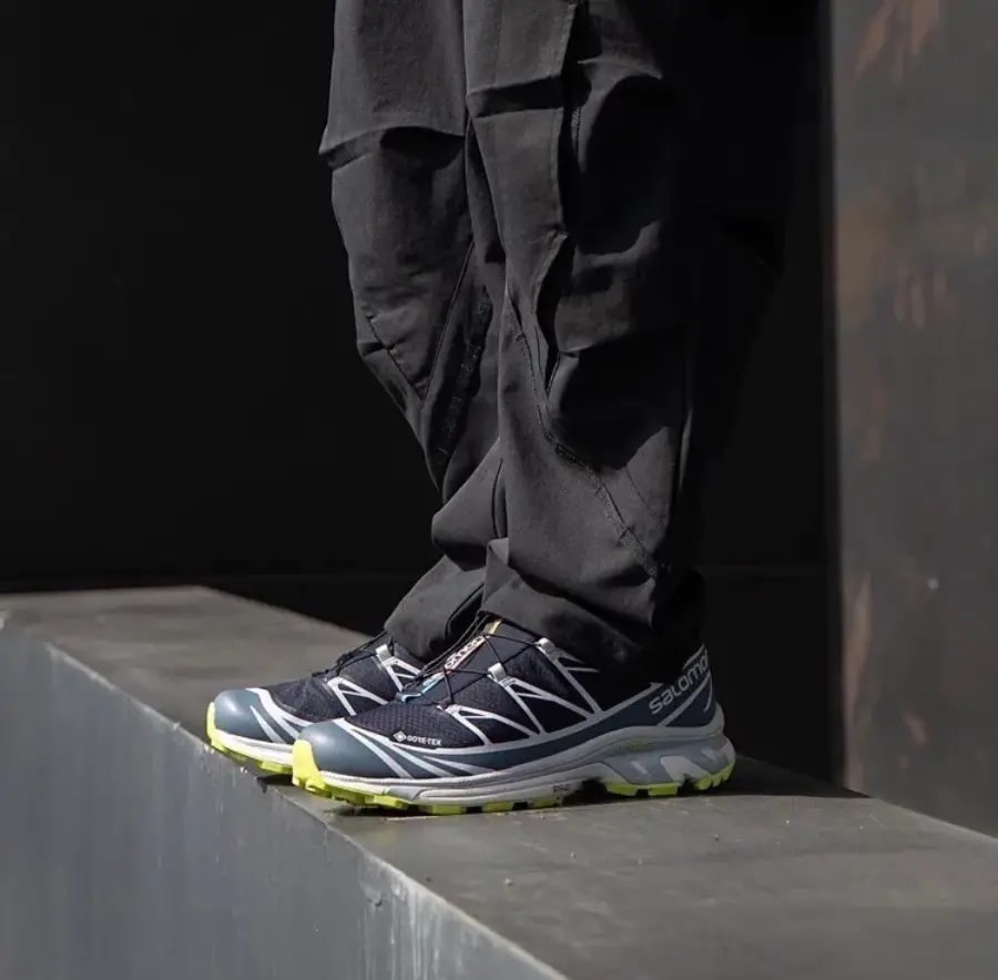 Giày Salomon XT-6 GORE-TEX 'Night Sky Acid Lime' L41741100 — ảnh 2