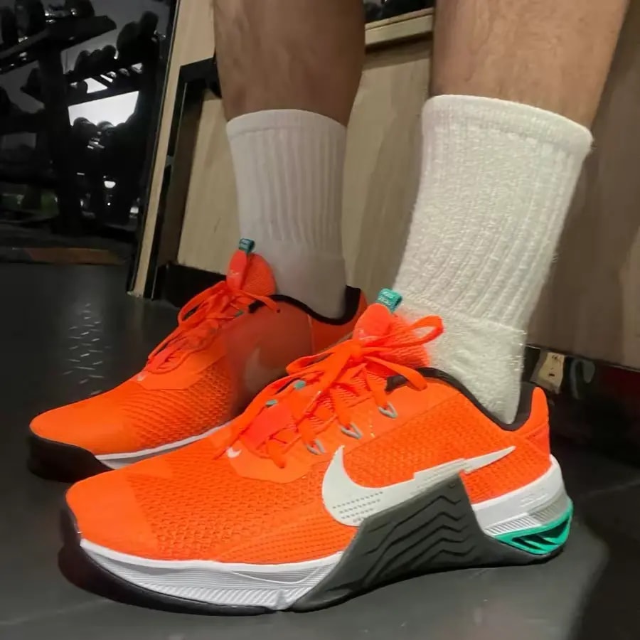 Giày Nike Metcon 7 'Total Orange Clear Emerald' CZ8281-883 — ảnh 2