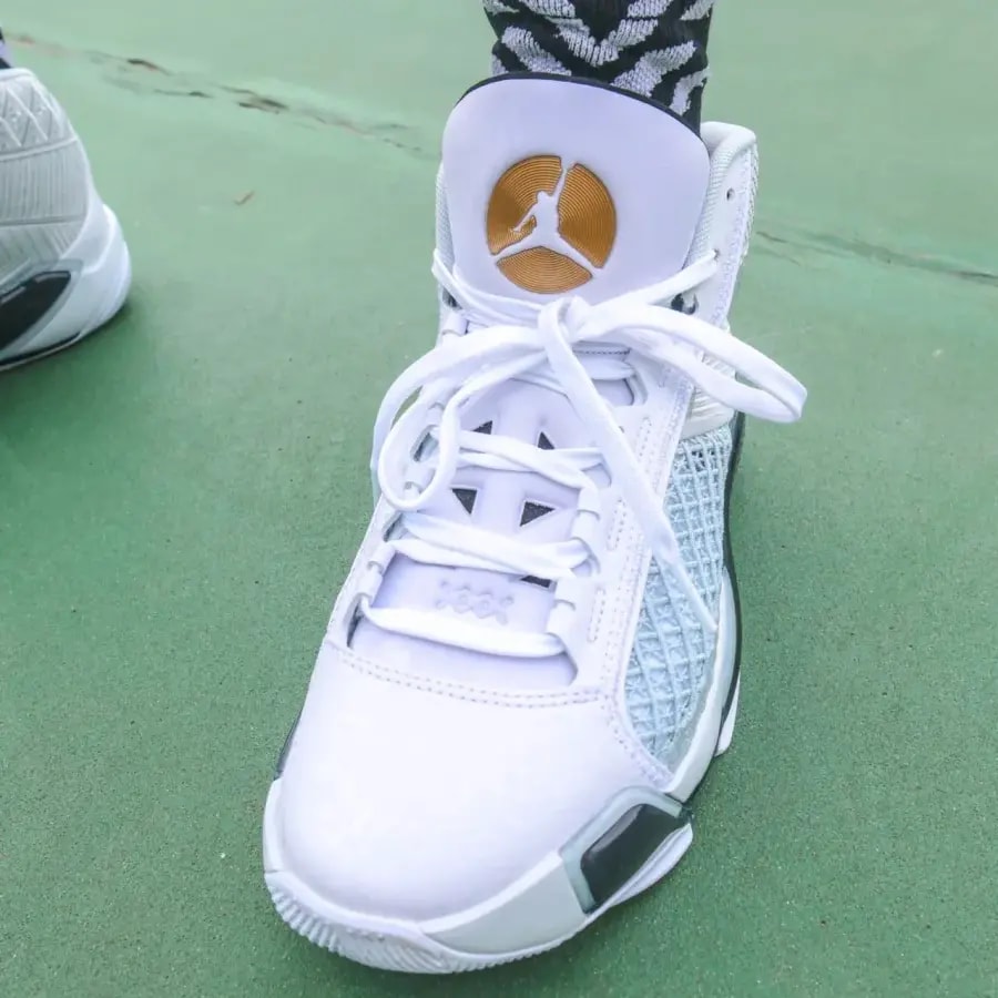 Giày Nike Air Jordan 38 FIBA 'White' FN7482-100 — ảnh 3