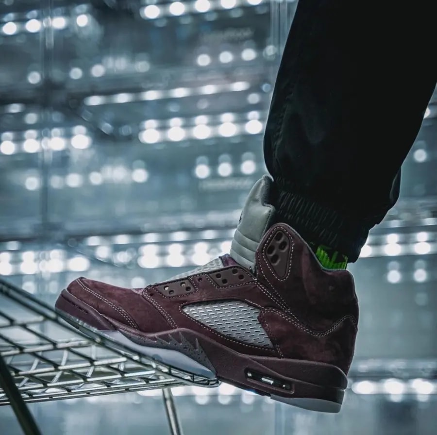 Giày Nike Air Jordan 5 Retro SE 'Burgundy' DZ4131-600 — ảnh 3