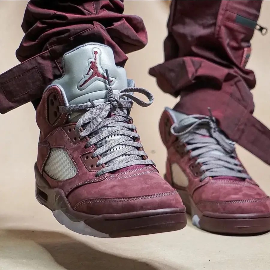 Giày Nike Air Jordan 5 Retro SE 'Burgundy' DZ4131-600 — ảnh 5