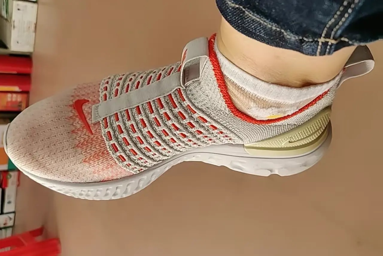 Giày Nike React Phantom Run Flyknit 2 'Vast Grey' CJ0280-003 — ảnh 4