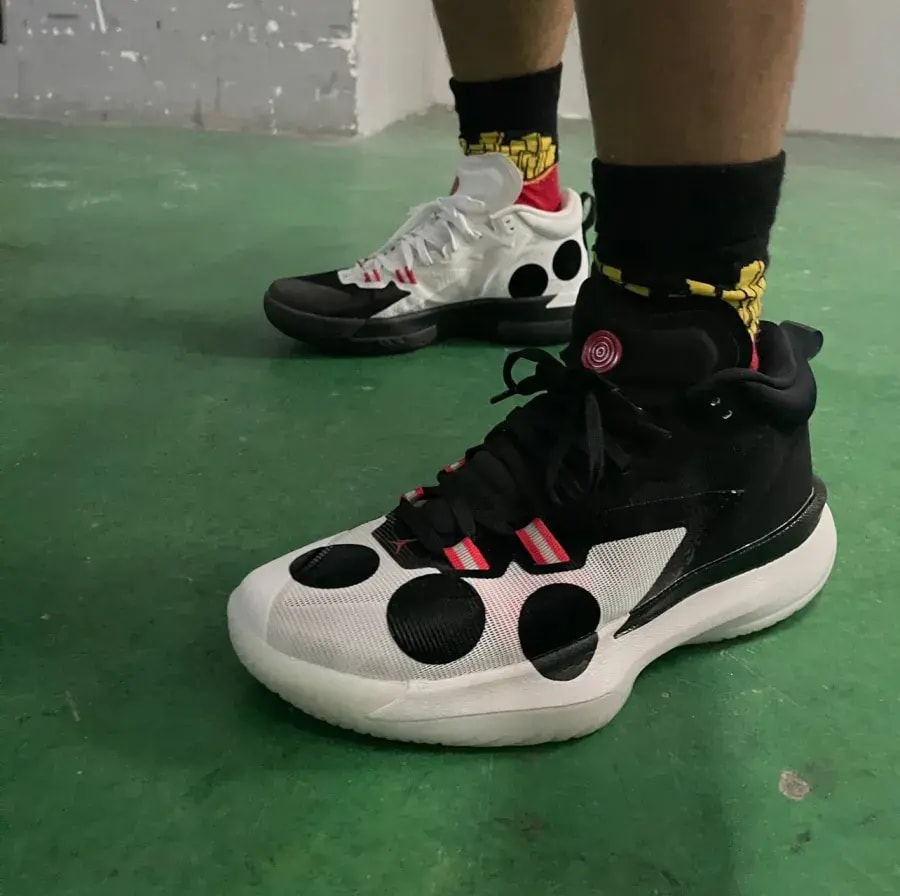 Giày Nike Air Jordan Zion 1 SP x Naruto 'Sage Of The Six Paths' DQ4706-160 — ảnh 3