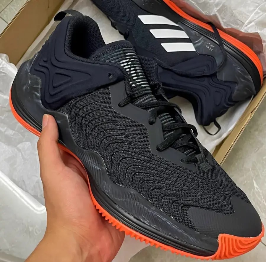 Giày Adidas D Rose Son of Chi 3 'Black Solar Orange' IG5559 — ảnh 4