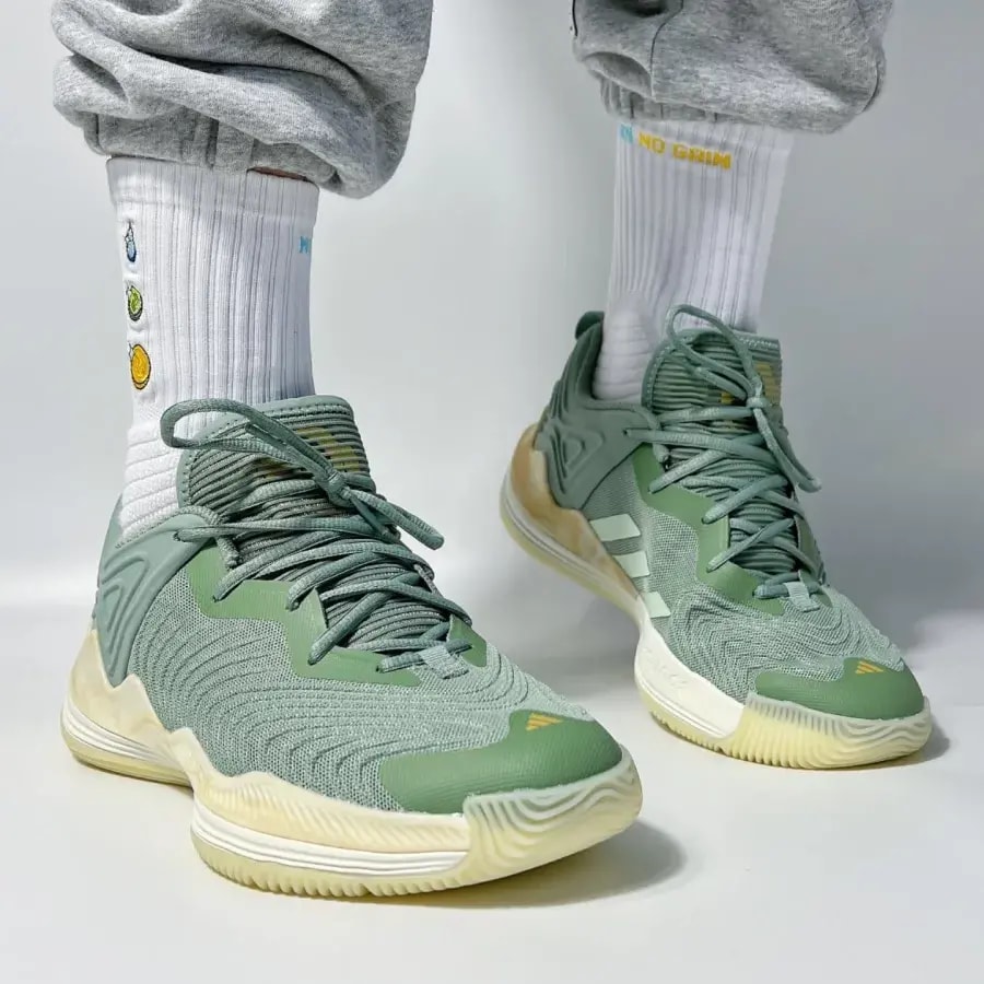 Giày Adidas D Rose Son of Chi 3 'Silver Green' IE9234 — ảnh 2
