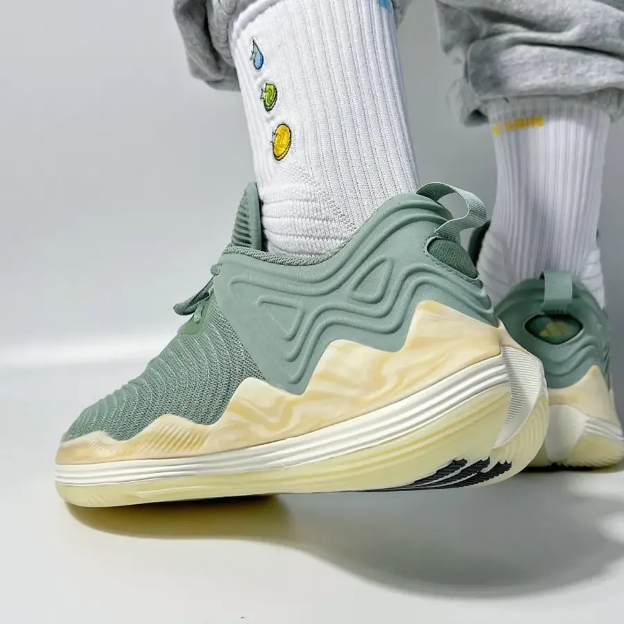 Giày Adidas D Rose Son of Chi 3 'Silver Green' IE9234 — ảnh 4