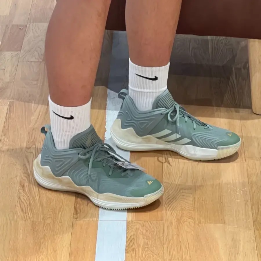 Giày Adidas D Rose Son of Chi 3 'Silver Green' IE9234 — ảnh 5